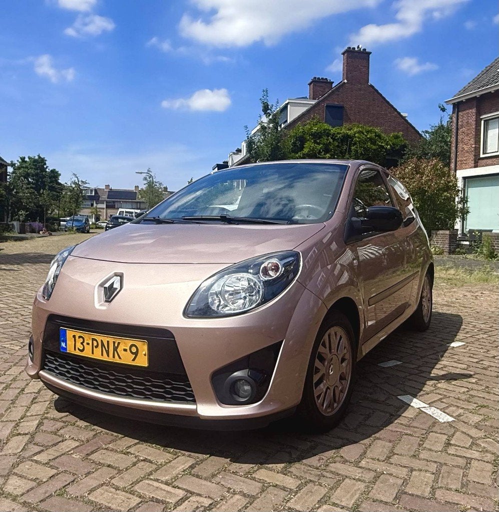 Renault Twingo 1.2 (2011) – Unieke metallic roze uitvoering, Auto's, Twingo, 74 pk, Origineel Nederlands, Overige kleuren