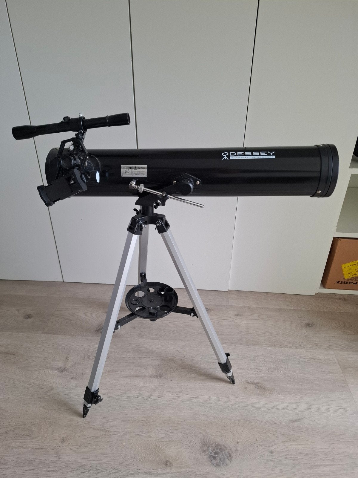 Dessey Telescoop met telefoonhouder en lenzen, Ophalen