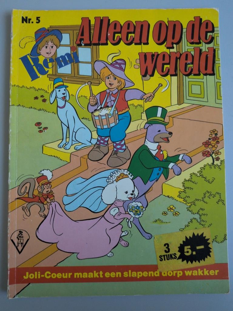 Remi: Alleen op de Wereld - Vintage Stripboeken, Meerdere stripboeken, Ophalen, Gelezen, Hector Malot (origineel verhaal)
