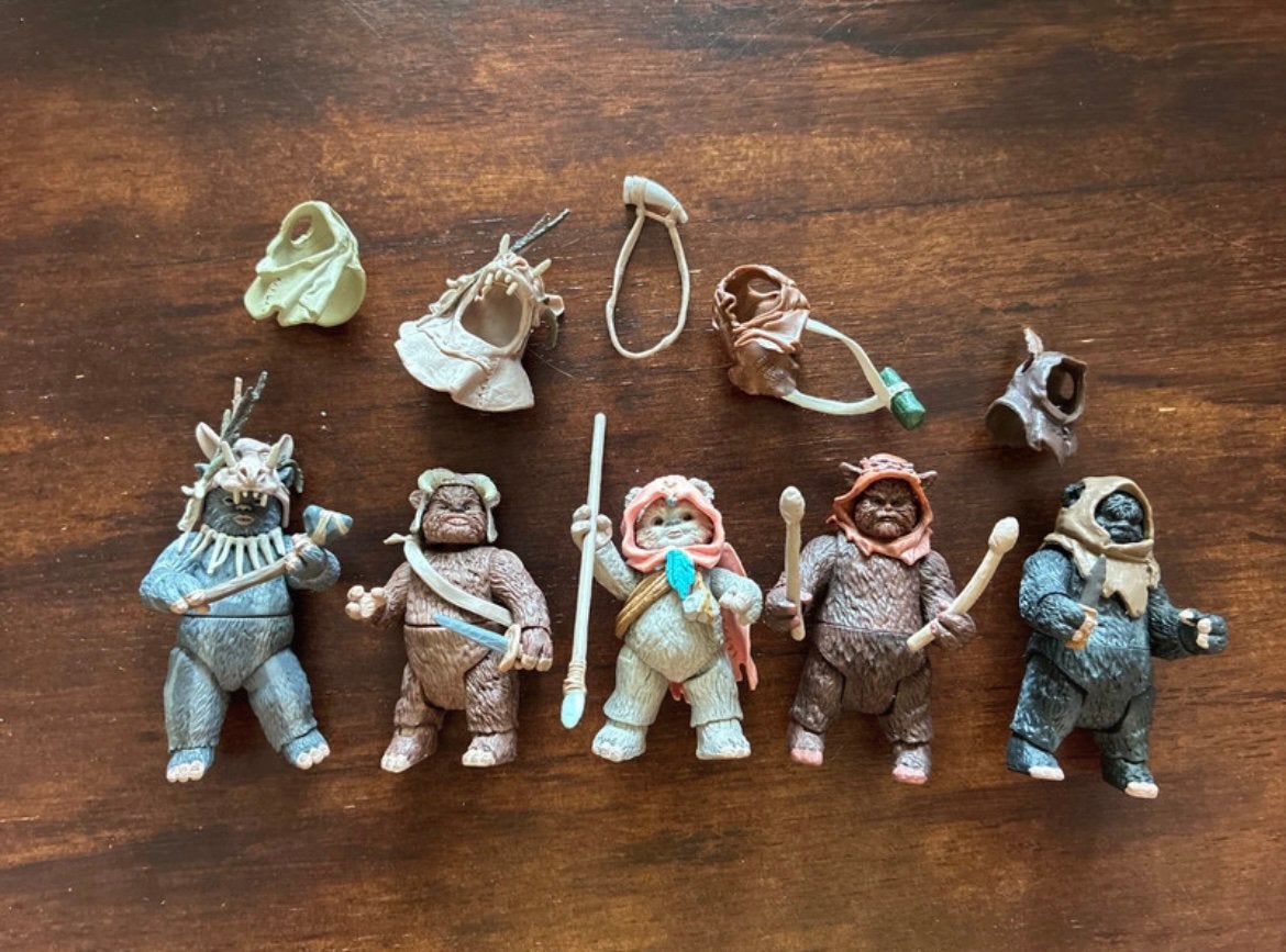 Grote collectie Star Wars figuren - Ewoks, Jedi, Sith en mee, Ophalen of Verzenden, Gebruikt
