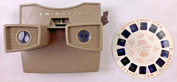 GAF Sawyer’s View-Master Model E vintage stereoscoop België, Coolsingel 104, 3011 AG Rotterdam, Netherlands, Verzenden, Zo goed als nieuw