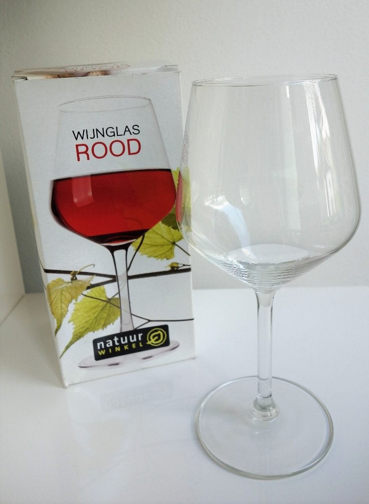 wijnglas van Siem van der Marel, extra lage verzendkosten!, Glas of Glazen, Overige merken, Verzenden, Nieuw