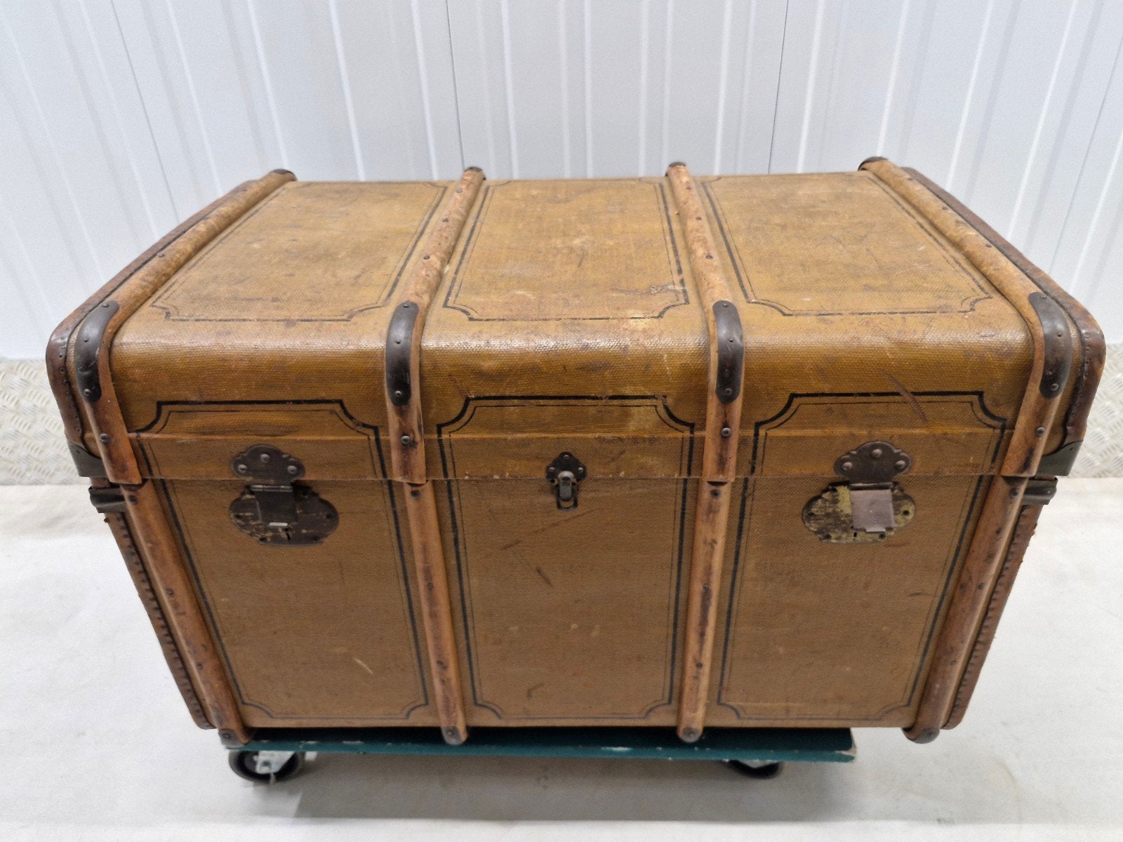 Vintage kist koffer, Ophalen
