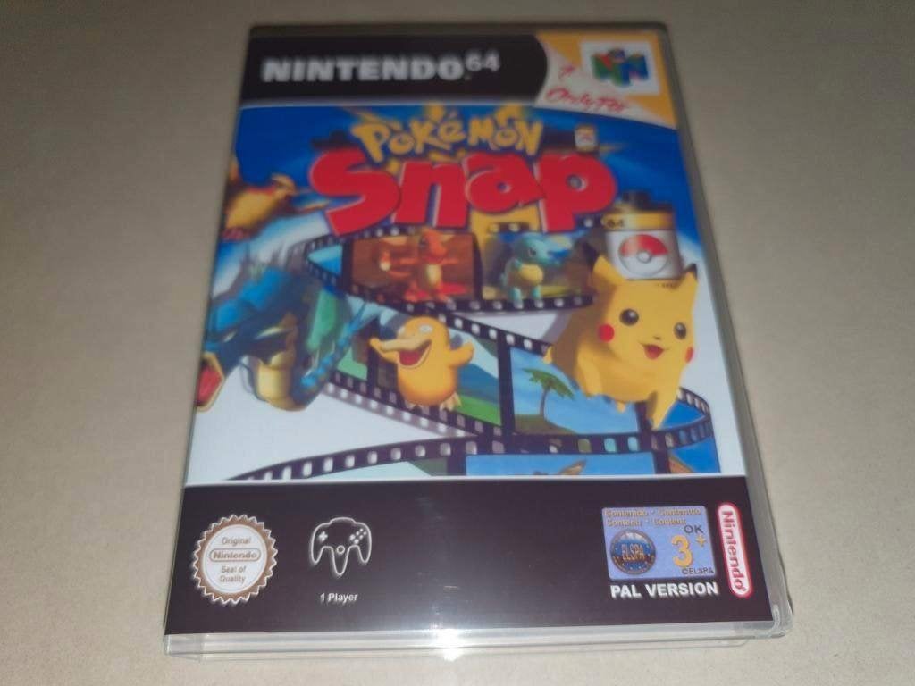 Pokemon Snap N64 Game Case, Avontuur en Actie, Verzenden, 1 speler, Zo goed als nieuw