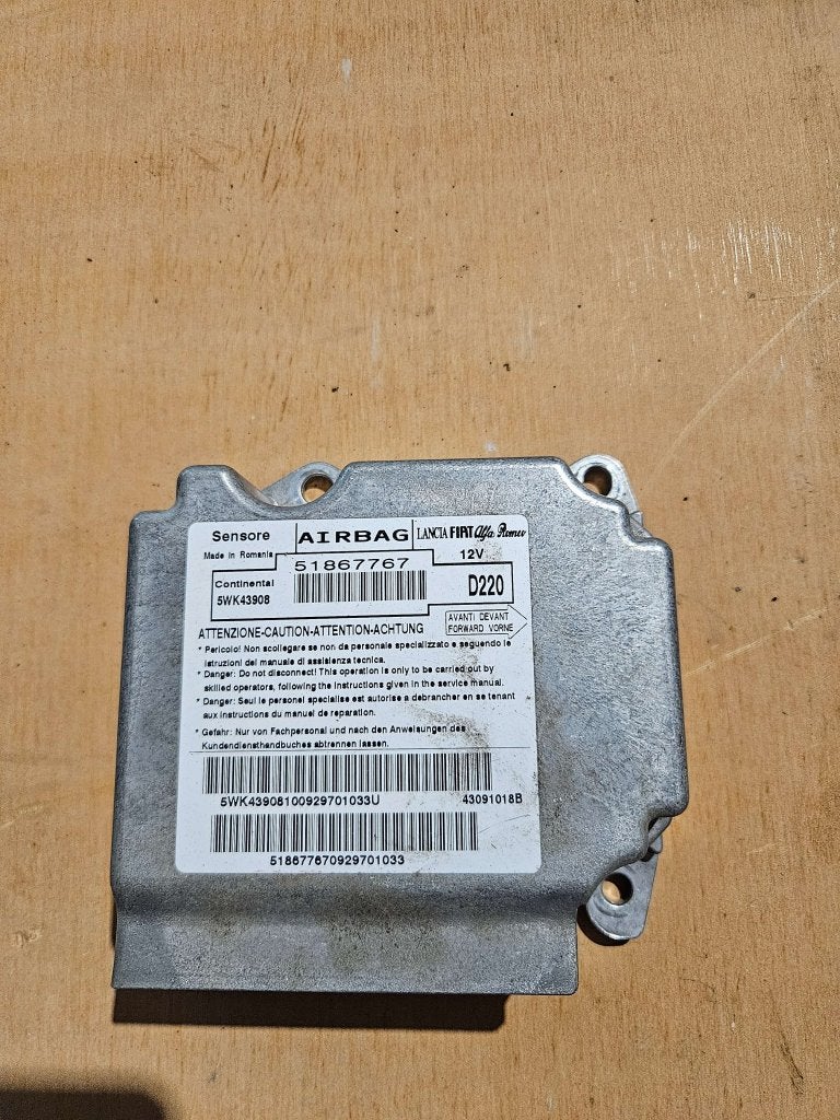 AIRBAG MODULE FIAT 500, Niet ingevuld, Gebruikt, Niet ingevuld, Ophalen of Verzenden
