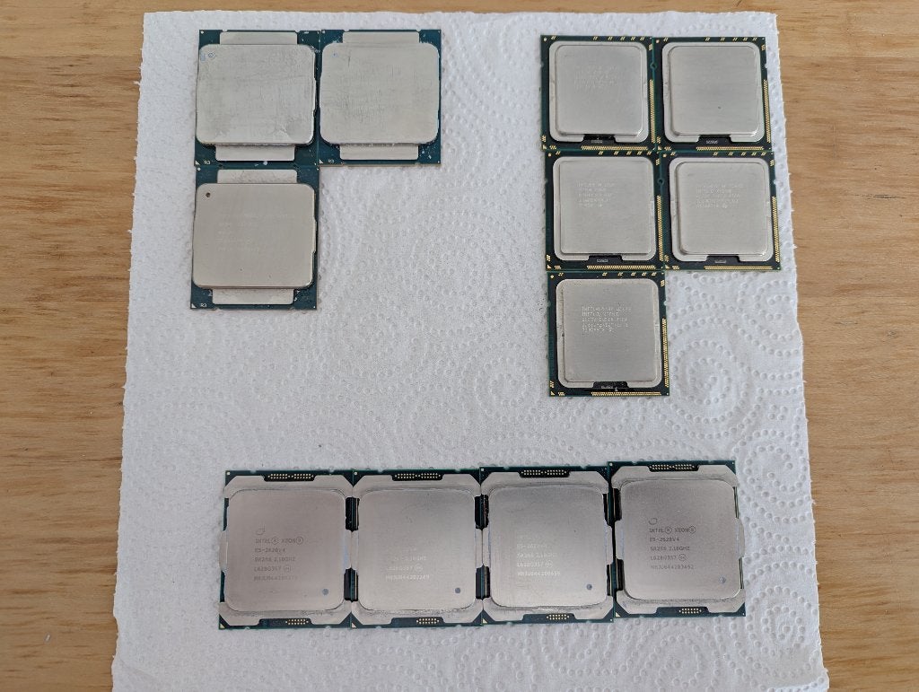 Partij Intel Processors - Gebruikt 33 in totaal, Ophalen, Gebruikt