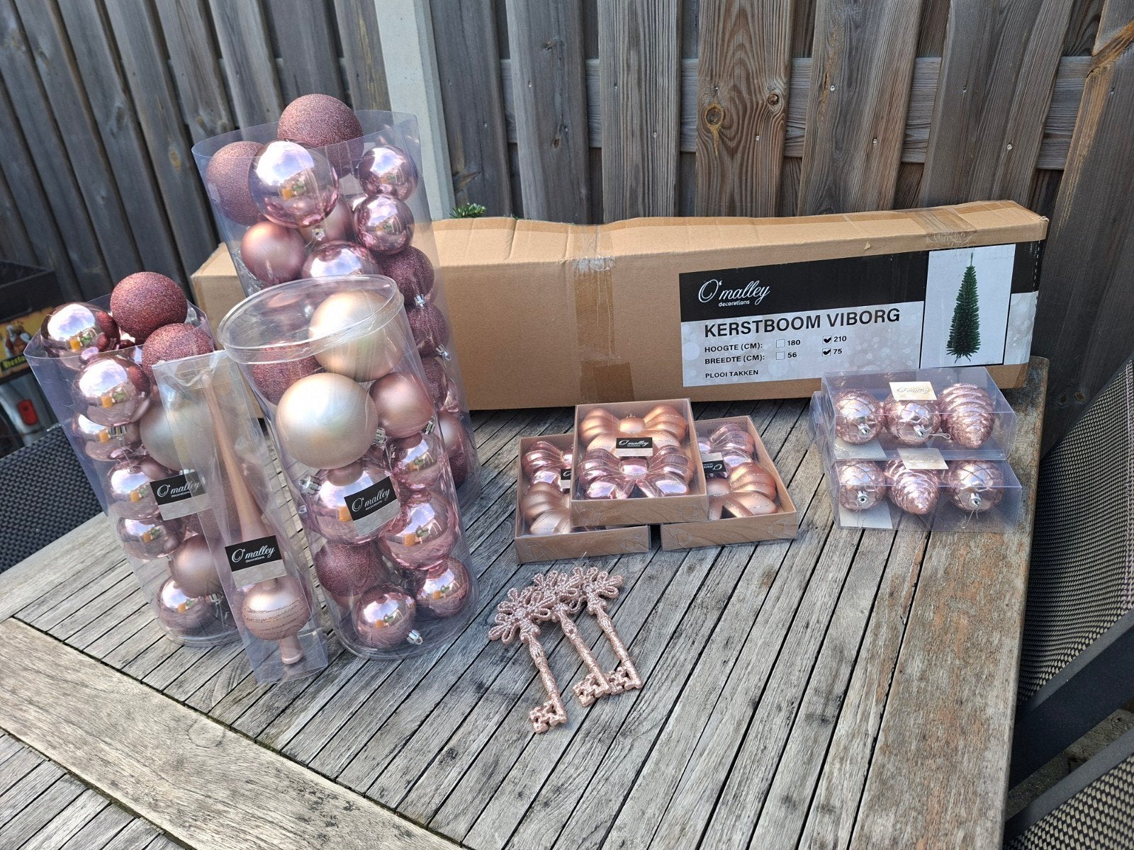 Kerstboom & versiering, Ophalen of Verzenden