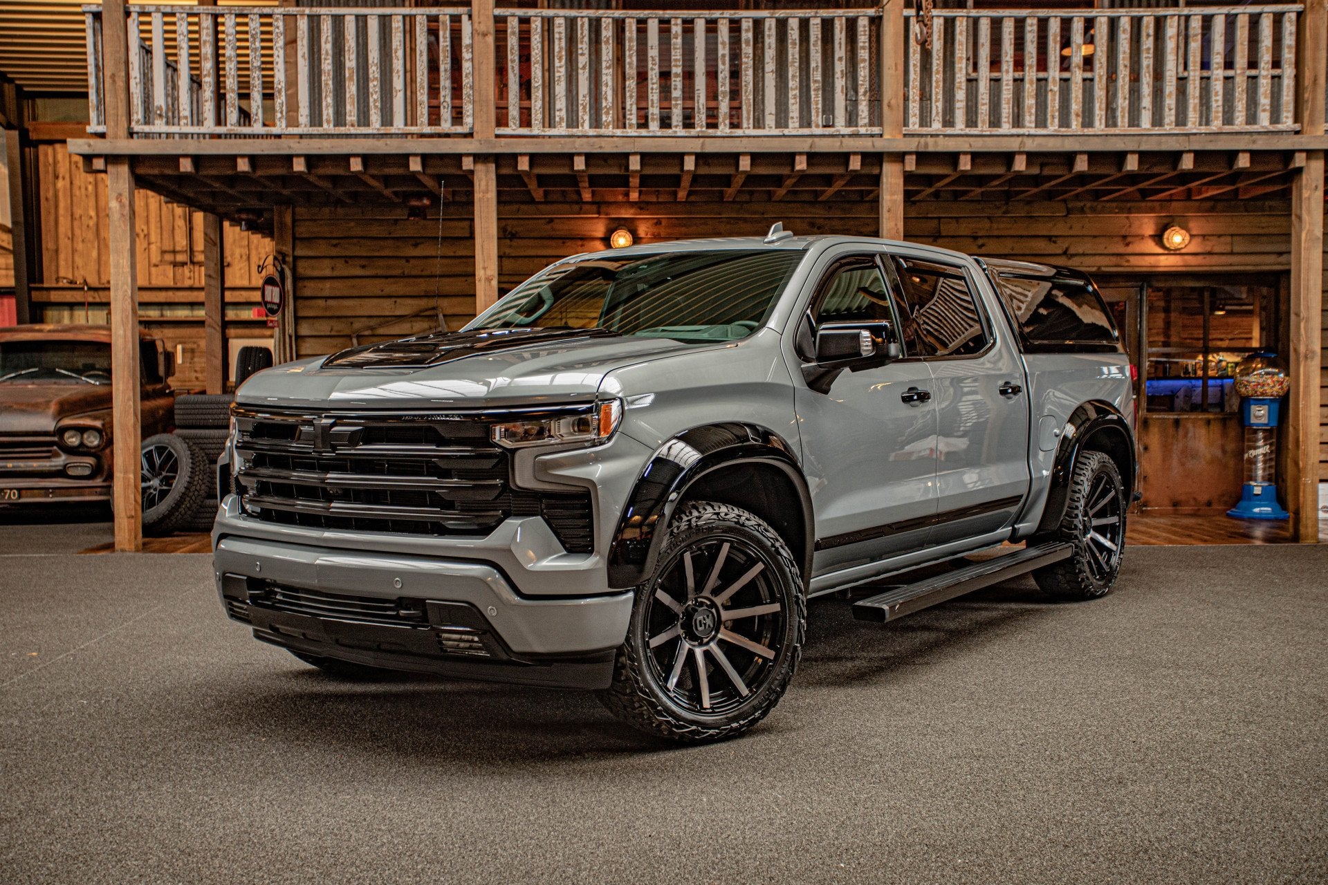 Chevrolet Silverado 6.2 V8 High country BPM VRIJ! | Widebody, Automaat, Zwart, Nieuw, 420 pk
