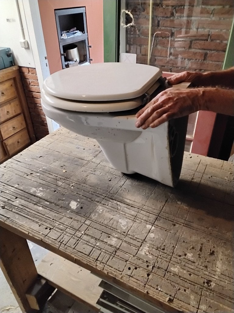 Hanging closet, Ophalen, Gebruikt, Toilet