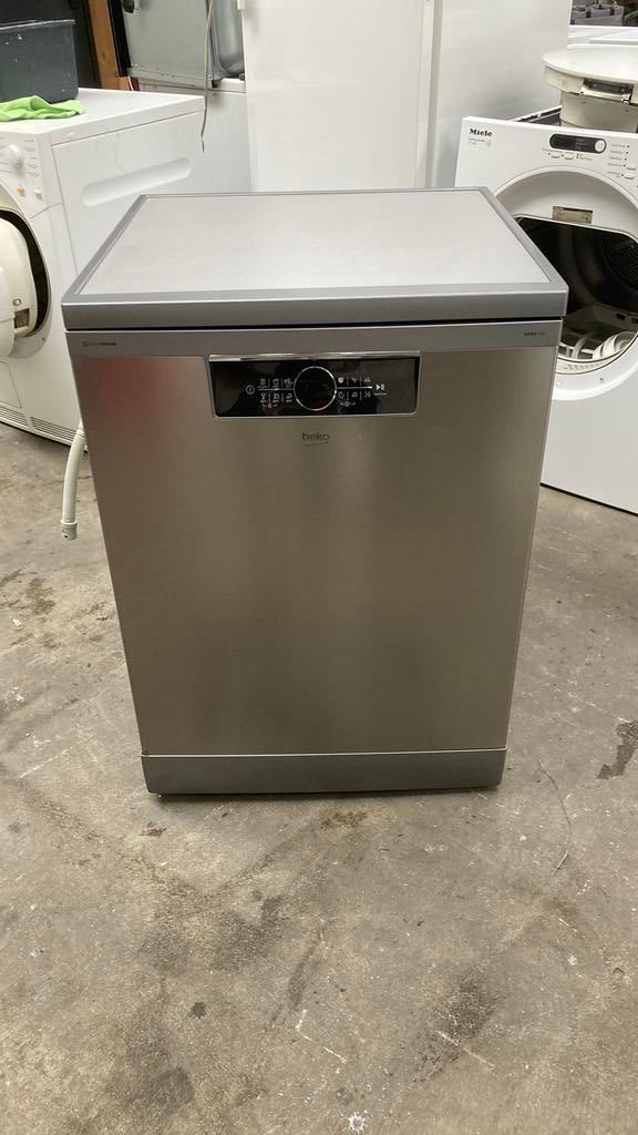 Beko vaatwasser  vrijstaand RVS, Witgoed en Apparatuur, Ophalen, Zo goed als nieuw, 85 tot 90 cm