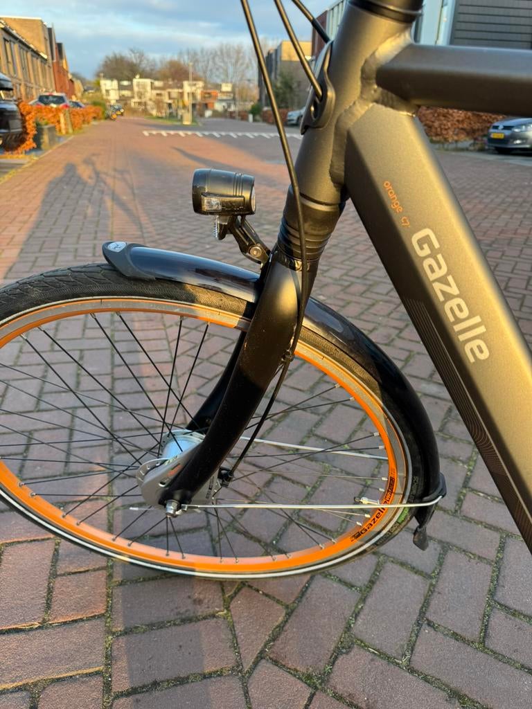 Gazelle Orange C7 /57cm / nette staat, Fietsen en Brommers, Fietsen | Heren | Herenfietsen, Ophalen, Versnellingen, Zo goed als nieuw