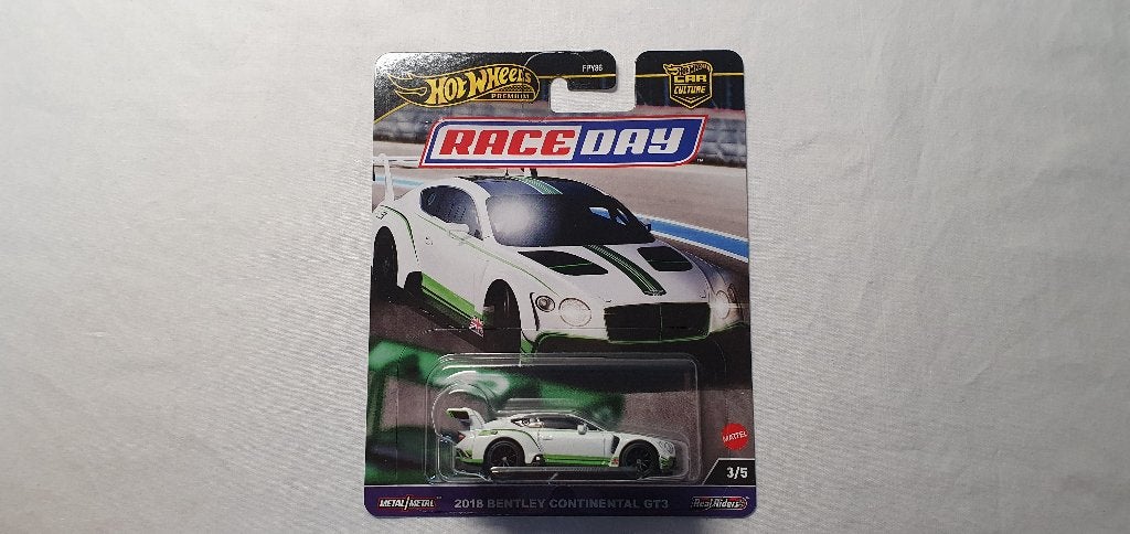 Hot Wheels Premium Bentley Continental GT3-R, Ophalen of Verzenden, Nieuw, Auto