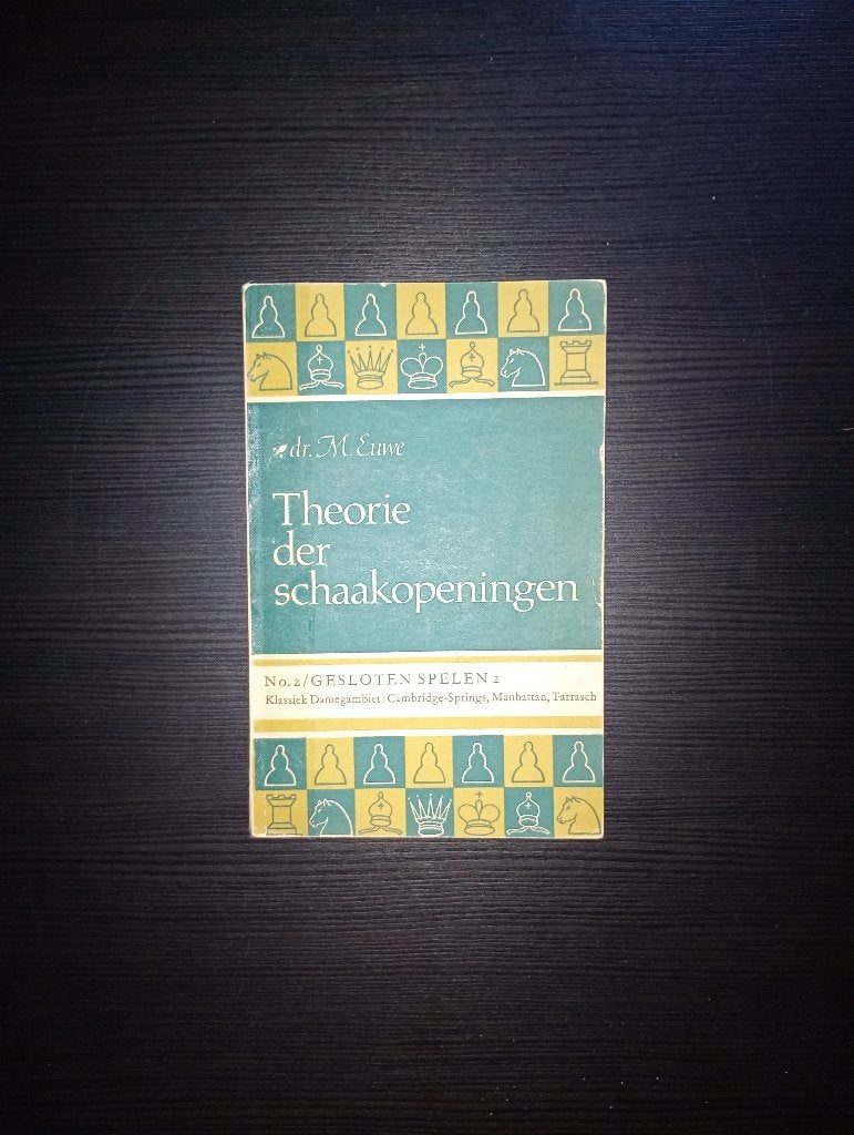 Theorie der schaak openingen 2 groen, Hobby en Vrije tijd, Denksport en Puzzels, Ophalen of Verzenden, Minder dan 500 stukjes