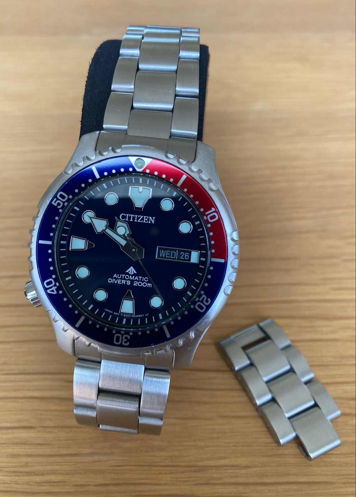 Citizen Promaster Aqualand Duiker Horloge - Zo goed als nieu, Staal, Ophalen of Verzenden, Zo goed als nieuw, Polshorloge