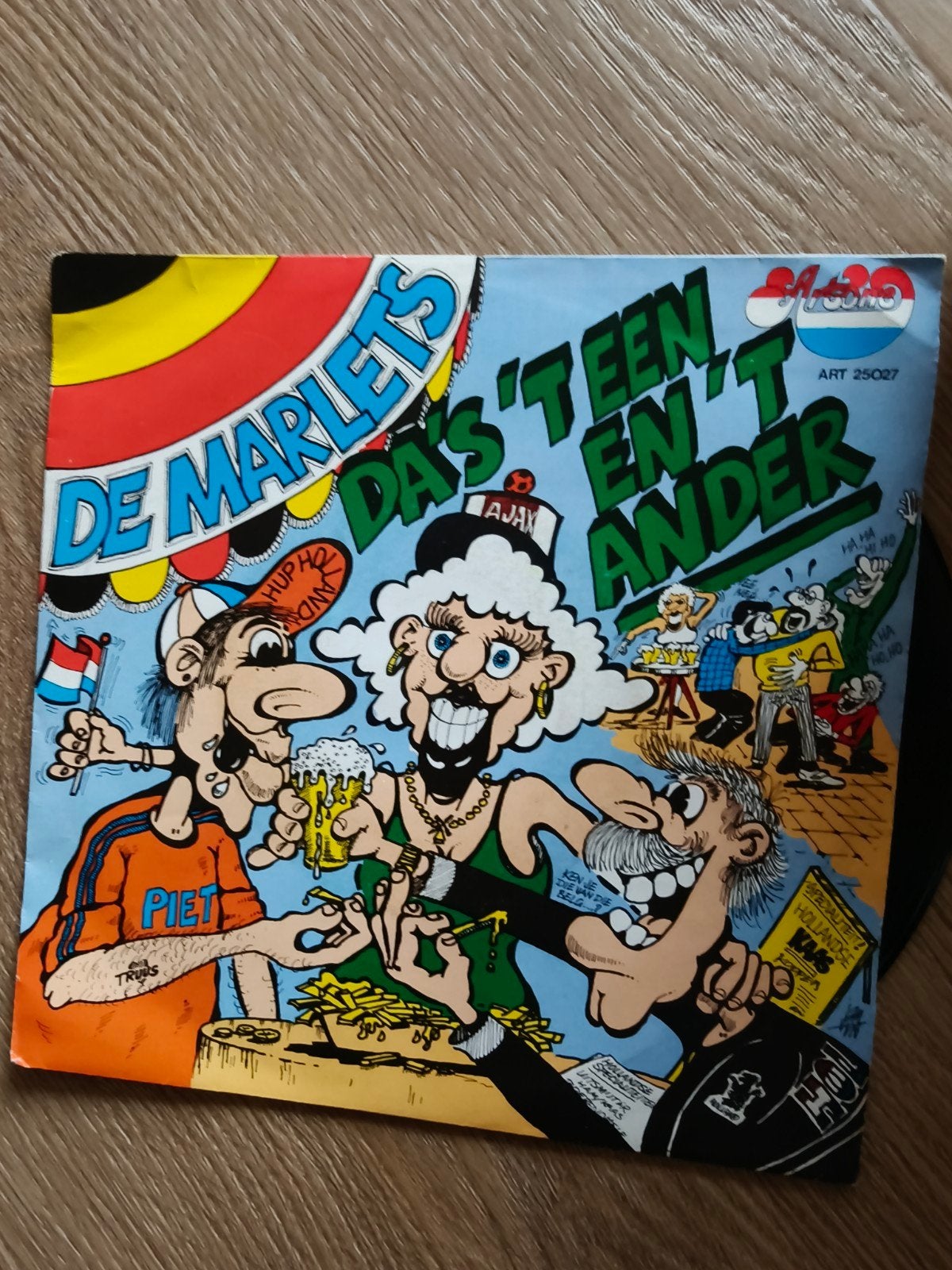 De Marlets - Da's 't Een En 't Ander / Spreken Is Zilver, Cd's en Dvd's, Gebruikt, 7 inch, EP, Fotohoes