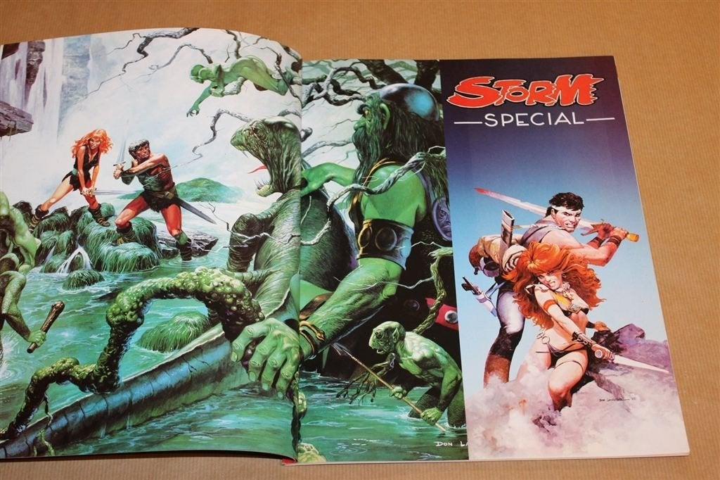 Commandant Grek [Storm Special] [1e Druk 1984], Boeken, Eén stripboek, Ophalen of Verzenden, Gelezen
