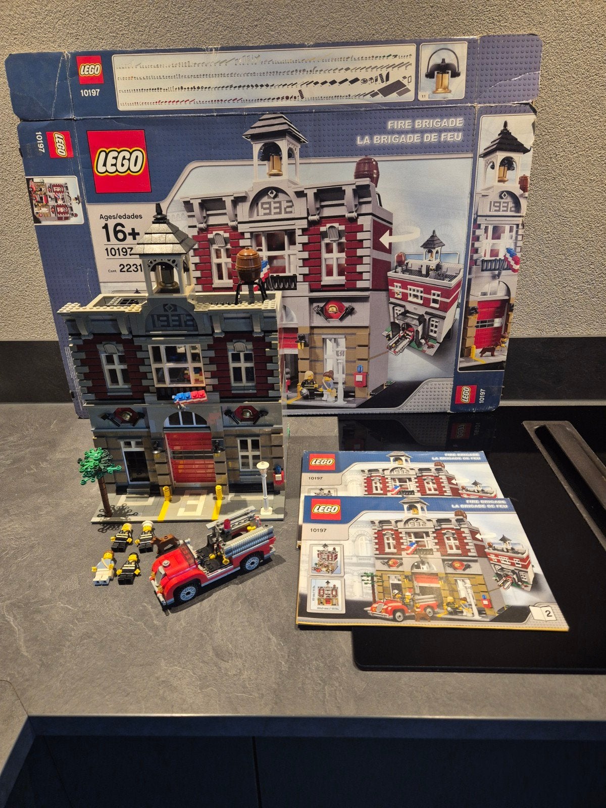 grote partij lego brandweer 10197, Ophalen of Verzenden, Zo goed als nieuw