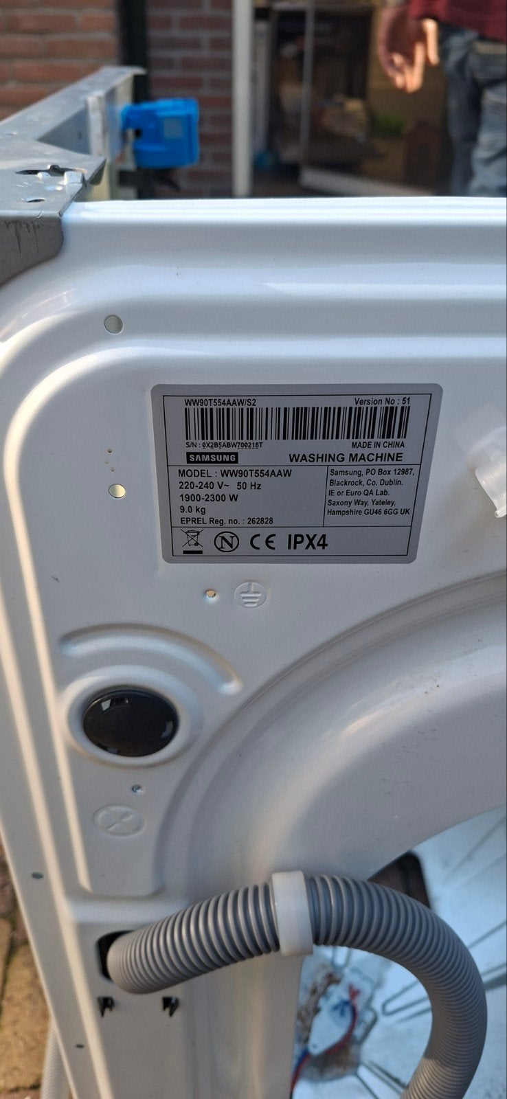 onderdelen van Samsung wasmachine, 6 tot 8 kg, Ophalen of Verzenden, Gebruikt, 1200 tot 1600 toeren