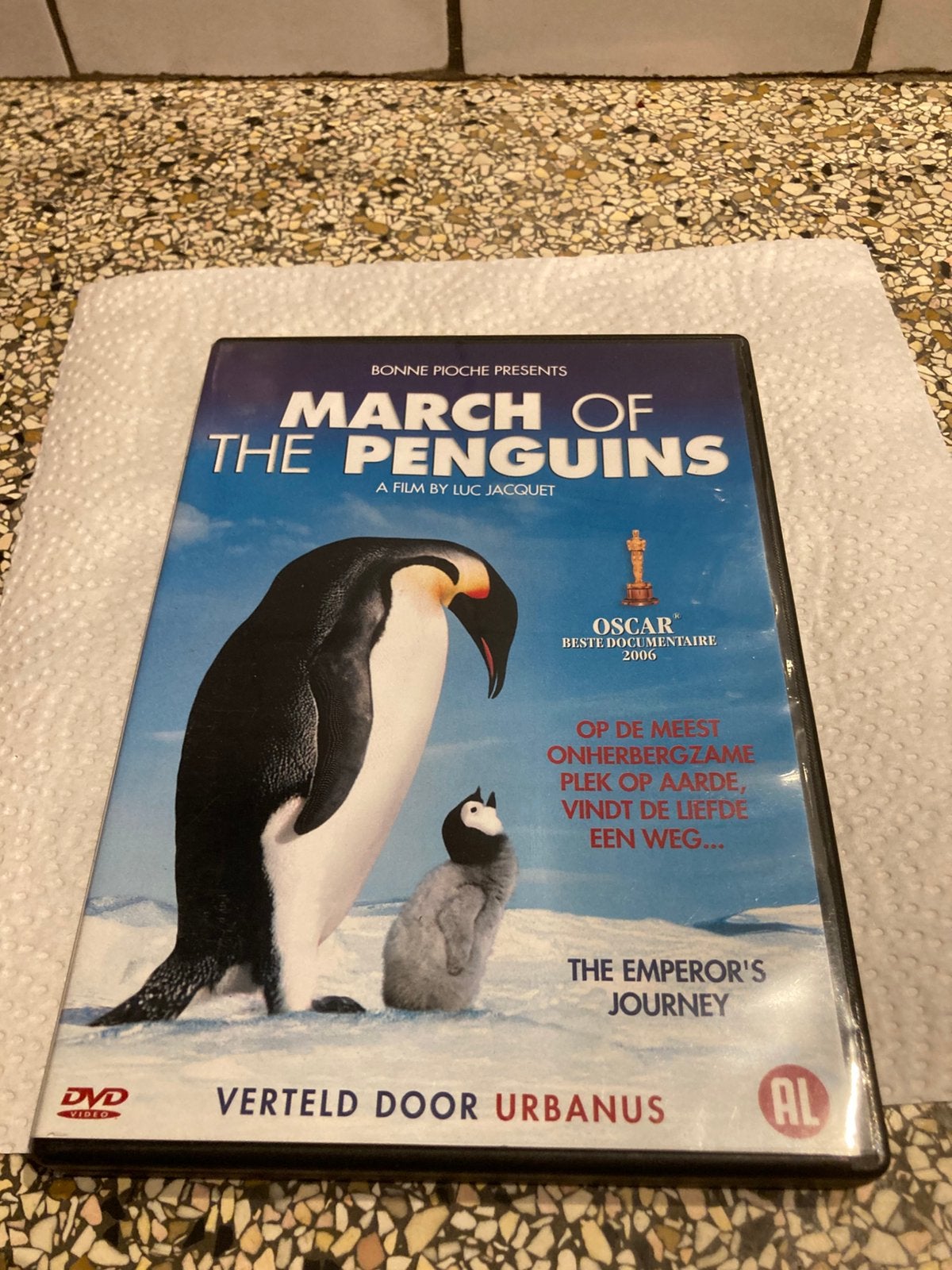 Dvd march penguins, Alle leeftijden, Ophalen of Verzenden, Zo goed als nieuw, Natuur