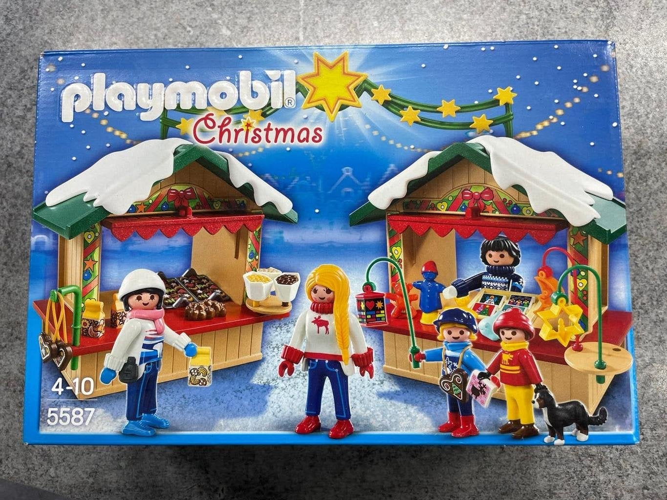Playmobil 5587 Kerst Kramen NIEUW, Verzenden, Nieuw, Complete set