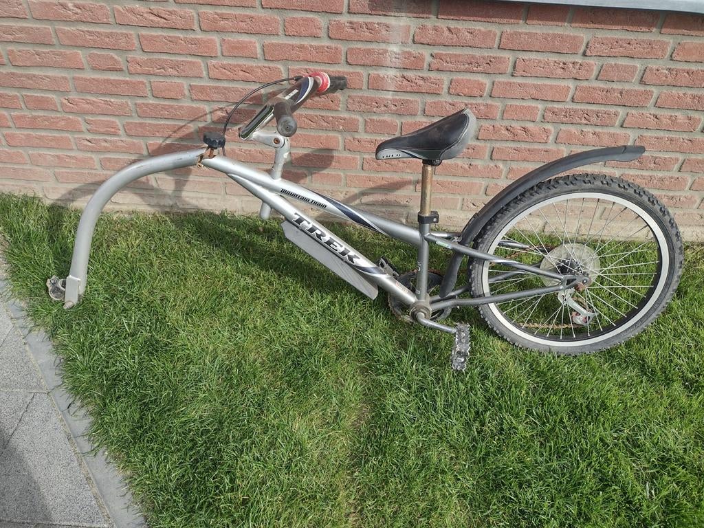 Aanhangfiets mtb trek, Fietsen en Brommers, Ophalen, Gebruikt, Aanhangfiets, Trek