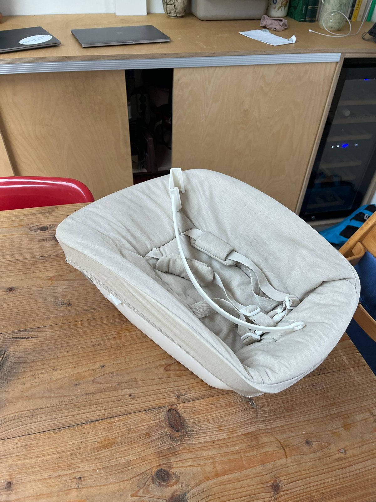 Stokke Tripp Trapp Newborn Set - Zo goed als nieuw, Kinderen en Baby's, Kinderstoelen, Ophalen of Verzenden, Zo goed als nieuw