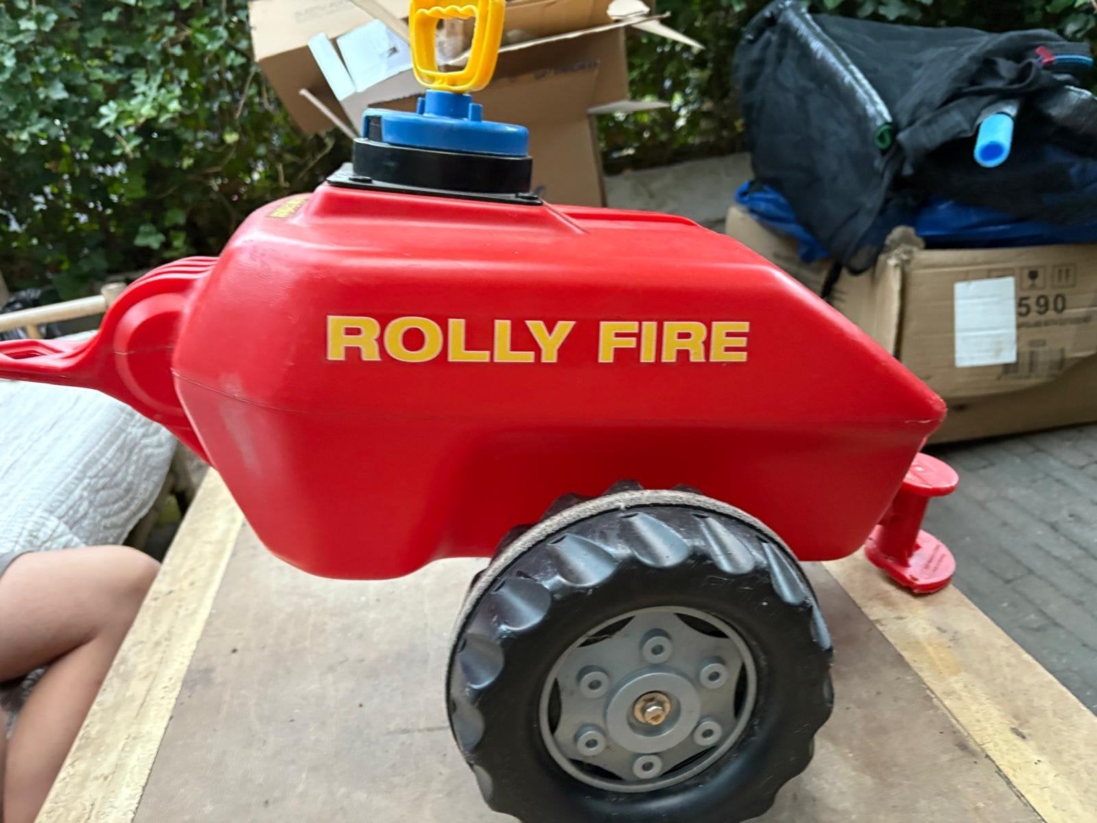 Rolly Toys Rolly Fire aanhanger voor traptractor, Ophalen, Gebruikt, Jongen of Meisje