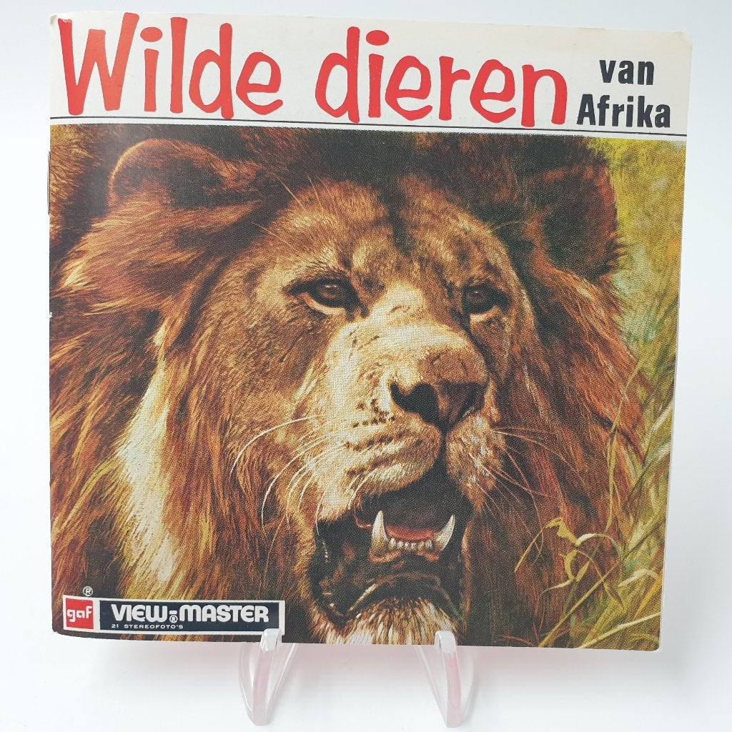Afrika dieren viewmaster, Ophalen of Verzenden, Gebruikt