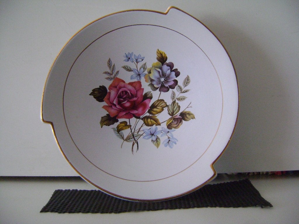 Prachtig Gouda Plateel bonbonschaaltje wit met bloemen, Antiek en Kunst, Antiek | Keramiek en Aardewerk, Ophalen of Verzenden