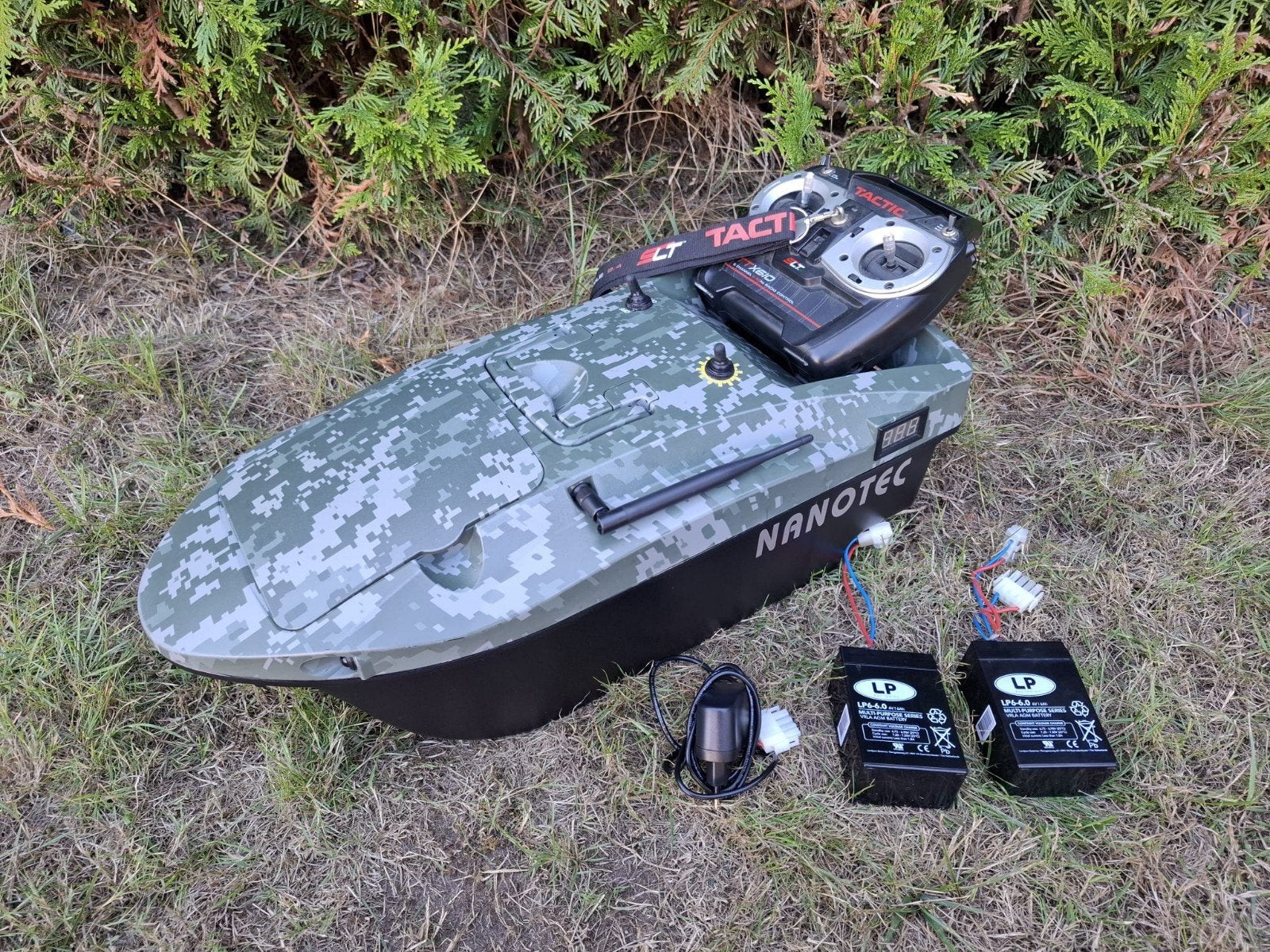 voerboot Nanotec met vexilar en garantie, Ophalen of Verzenden, Gebruikt, Overige typen
