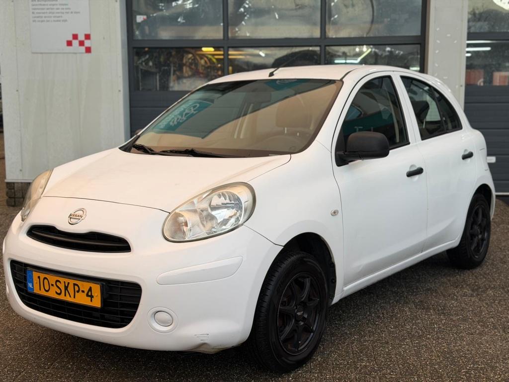 Nissan Micra 1.2 Visia (bj 2011), Auto's, Euro 5, Gebruikt, 31 €/maand, 1198 cc