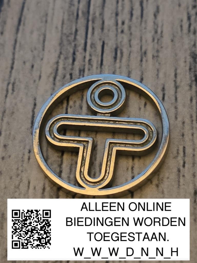 ⭐️⭐️ 1 persoon: winkelwagenpenning, Verzenden