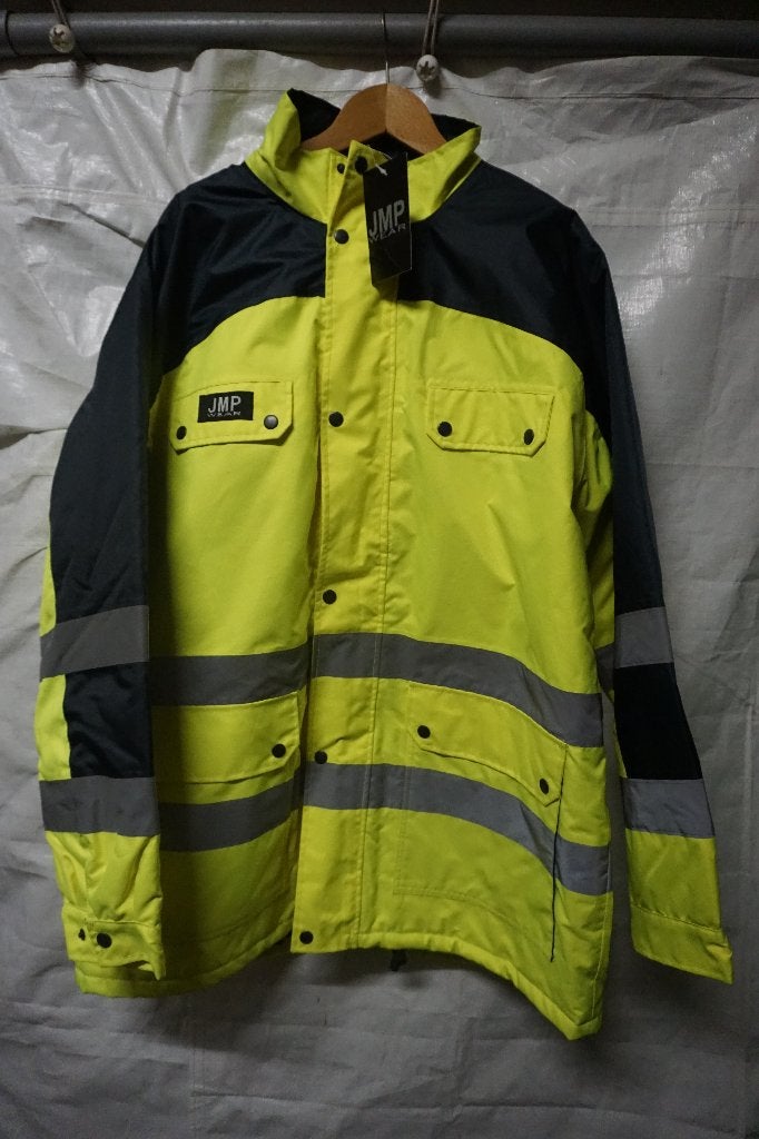 Nieuw! JMP Sirius gewatteerde waterdichte parka werkjas | L, JMP, Heren, JMP, Nieuw