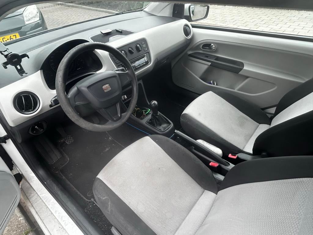 Seat Mii 1.0 44KW 2012 Wit, Voorwielaandrijving, 4 stoelen, Mii, Wit