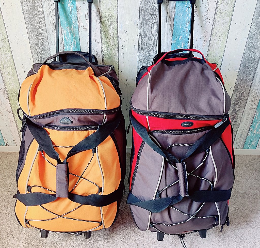 Samsonite reistas  (110 Ltr), Ophalen, Gebruikt, Zwart, 60 tot 80 cm