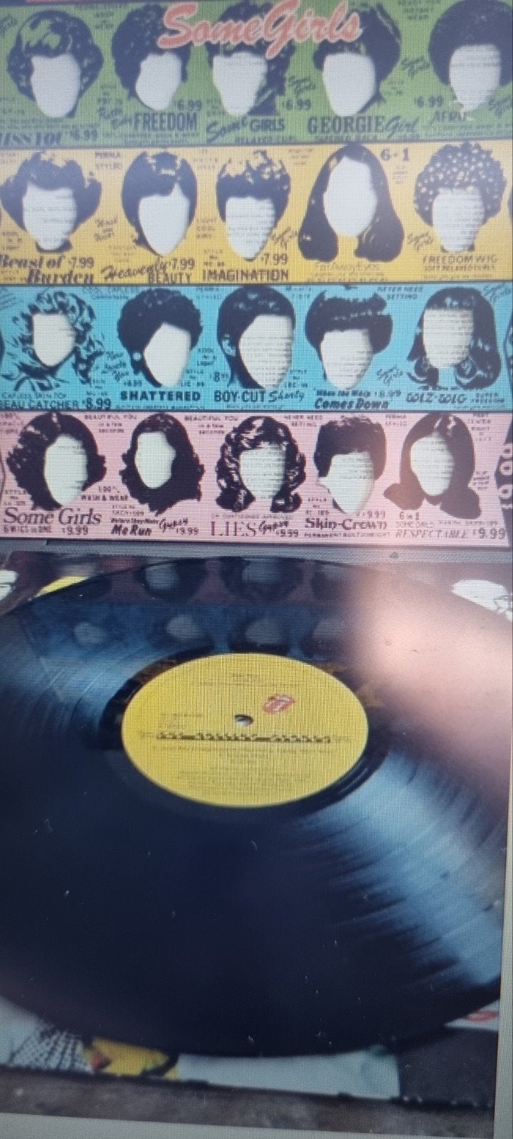 The Rolling Stones - Some Girls LP (1978), LP, Gebruikt, Originele persing, Ophalen of Verzenden
