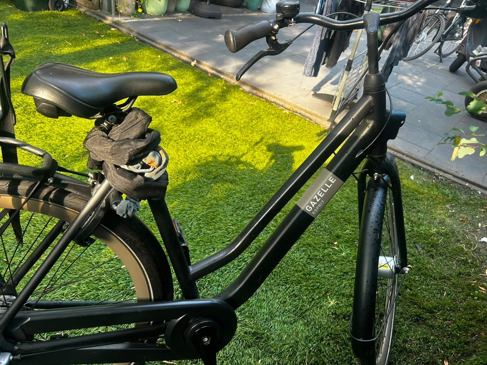 Gazelle Esprit black zwart mat t3 fiets, Ophalen, Gebruikt, Gazelle, Versnellingen