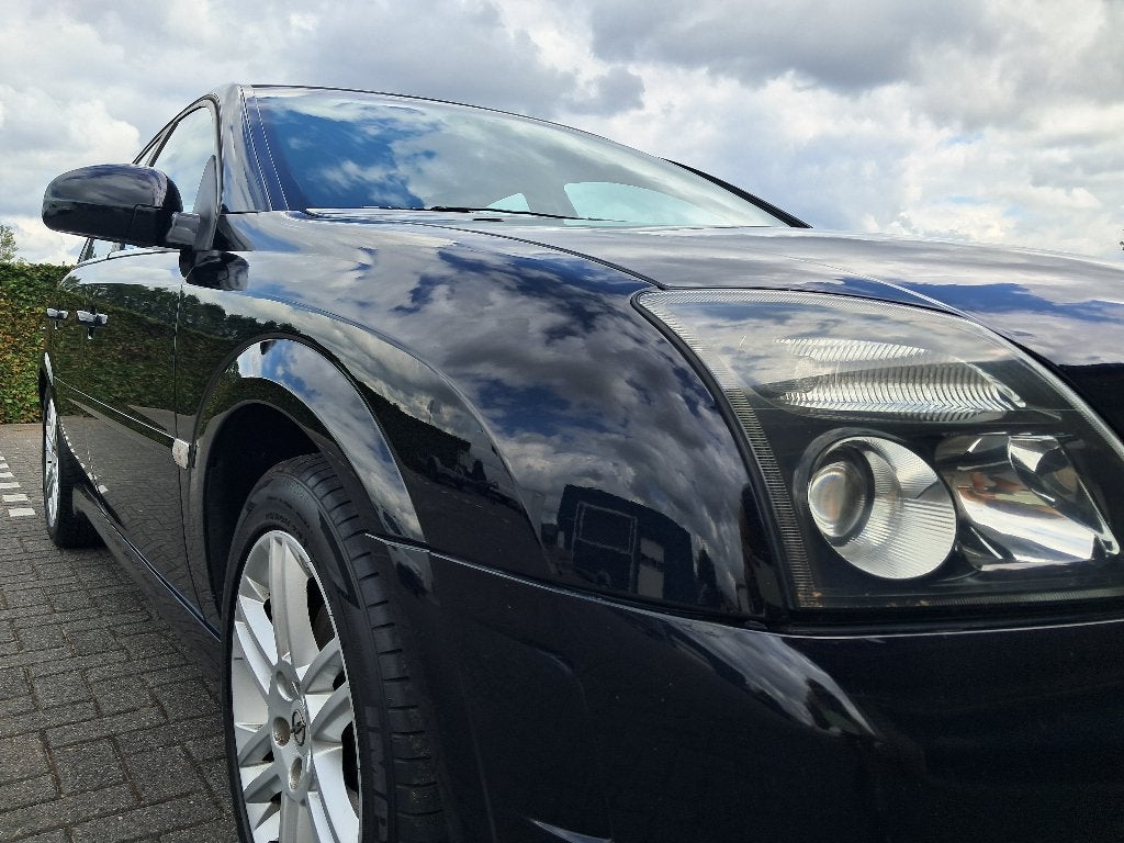 Opel Vectra 3.2 V6 GTS | Climate Control | Cruise Control, Voorwielaandrijving, Zwart, Leder en Stof, Handgeschakeld