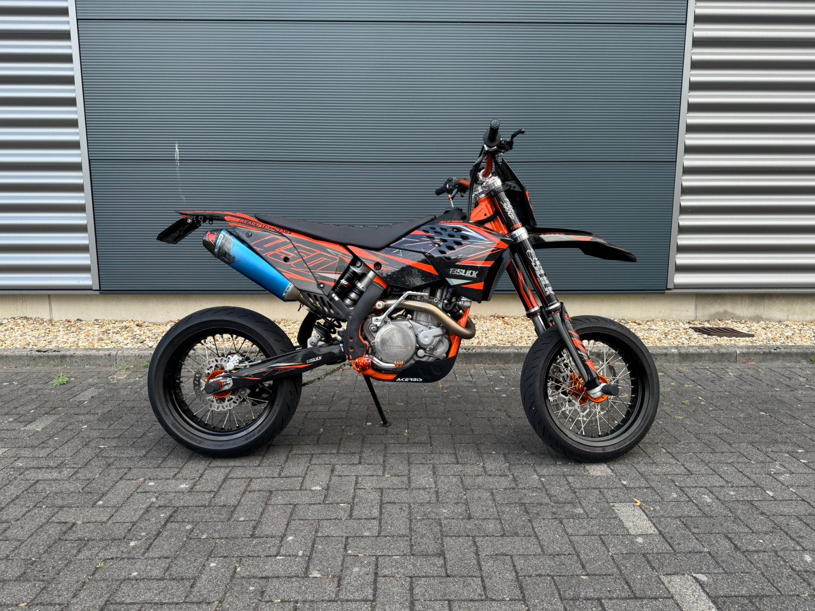 KTM EXC 450 Supermoto, 450 cc, Sportuitlaat, Nieuw, Particulier