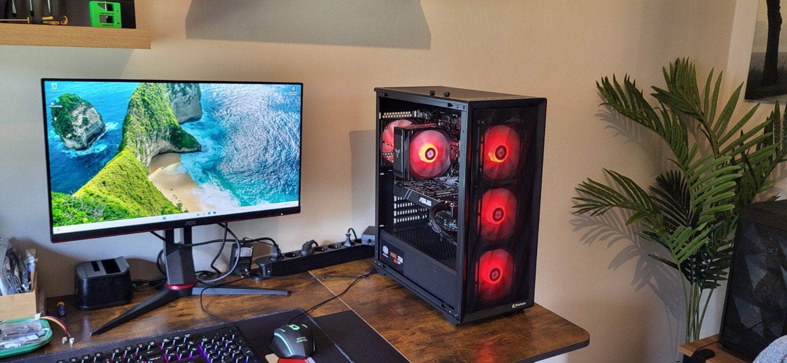 Gaming PC | i7-9700KF | GTX 1080 Ti 11GB | 16GB | RGB | W11, 2.29TB, Refurbished, Ophalen of Verzenden, Gaming