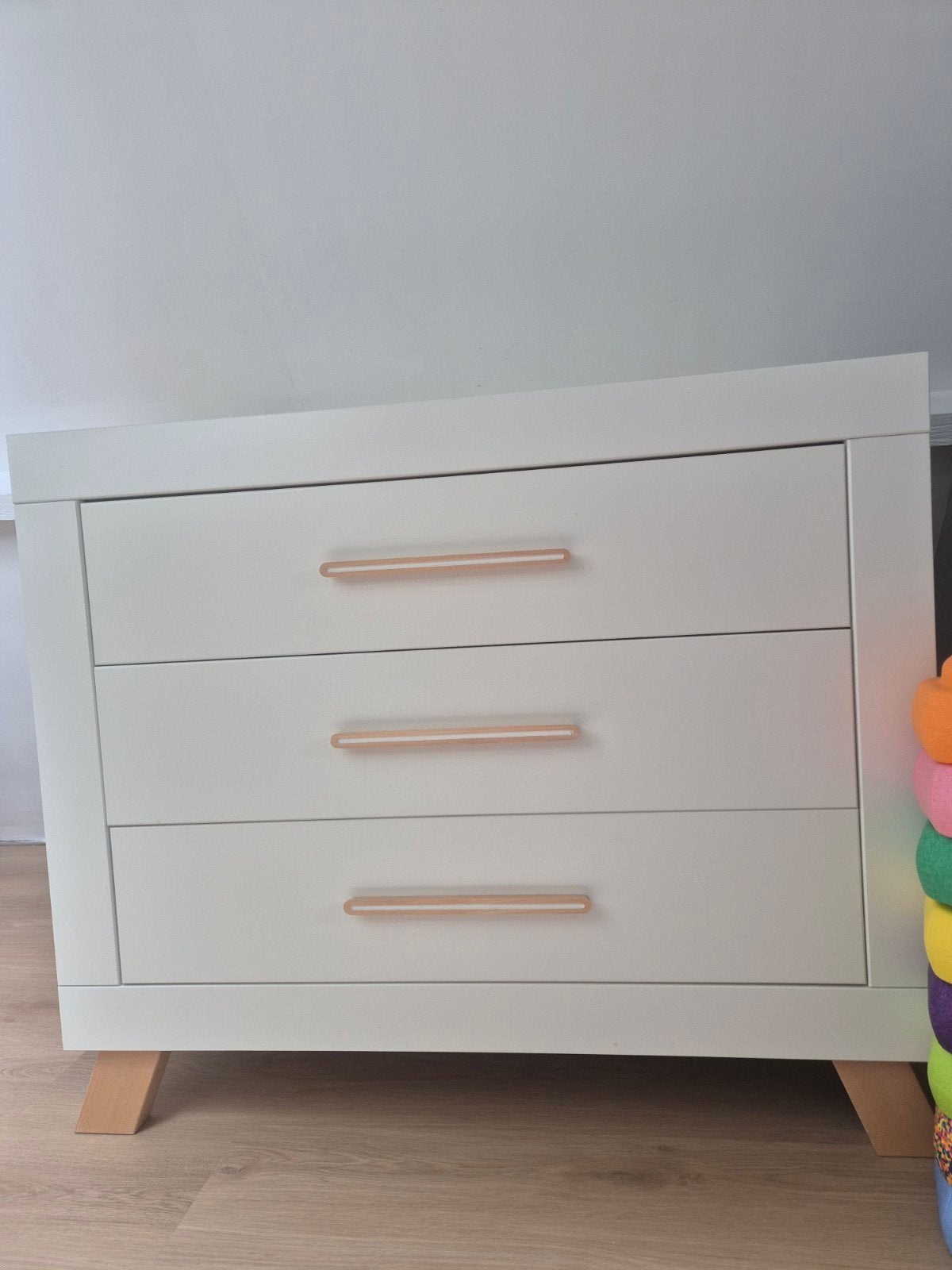 Bopita Lisa ledikant en commode, Kinderen en Baby's, Kinderkamer | Commodes en Kasten, 50 tot 70 cm, Ophalen of Verzenden, 90 tot 105 cm