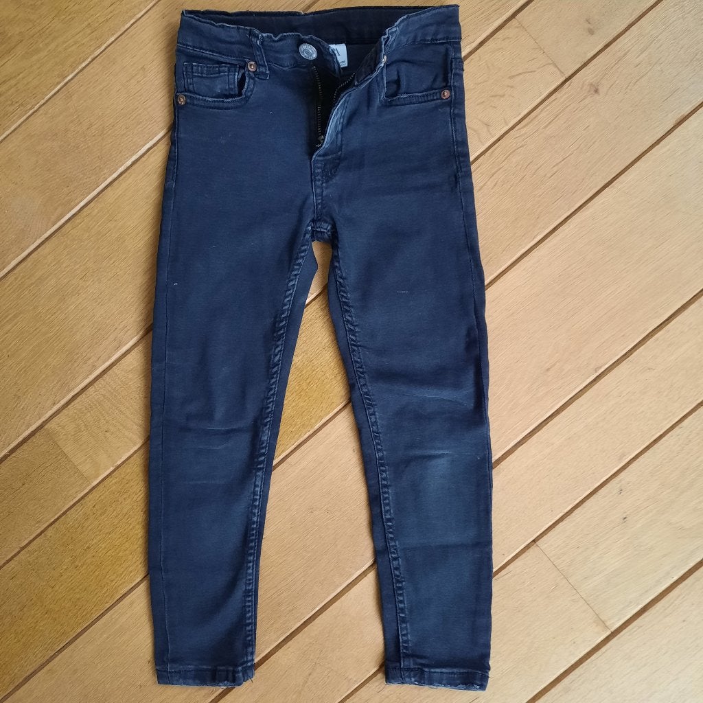 Zara spijkerbroek zwart maat 122, Broek, Ophalen of Verzenden, Zo goed als nieuw, Zara