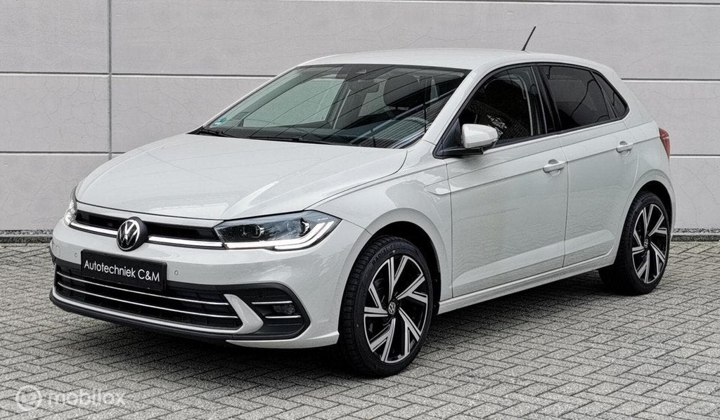 Volkswagen Polo 1.0 TSI Style 95PK/DSG/IQLIGHT/CARPLAY/PDC/, Auto's, Stof, 95 pk, 1104 kg, Wit