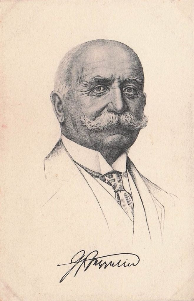 702-309-017 Ferdinand Graf Von Zeppelin, Verzenden, Voor 1920, Sterren en Beroemdheden
