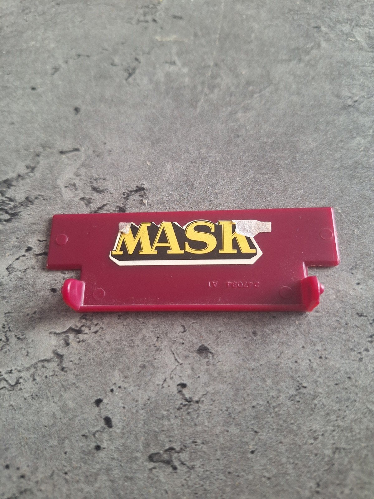 M.A.S.K. Rhino Achterbumper met Logo (Kenner 1985), Ophalen of Verzenden