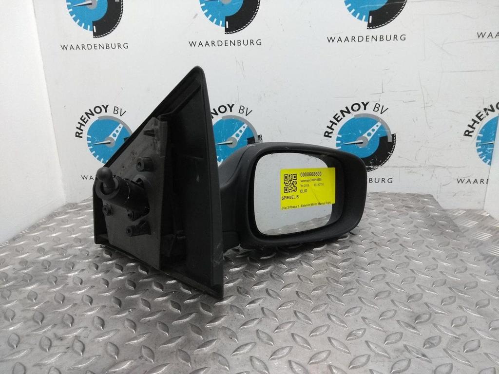 RENAULT CLIO 1.2-16V Special Line  SPIEGEL R 2008, Ophalen of Verzenden, Gebruikt, Stiba lid
