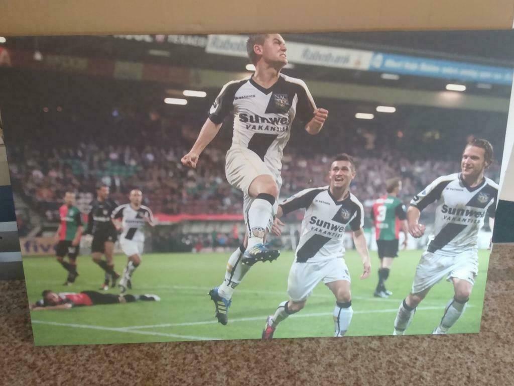 Geweldige grote foto Alex Schalk NAC Breda seizoen 2011-2012, Ophalen, Nieuw, NAC Breda, Spelerskaart