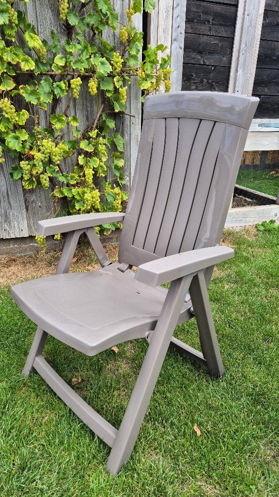 Tuinstoelen Jardin, Tuin en Terras, Ophalen, Zo goed als nieuw, Kunststof, Inklapbaar
