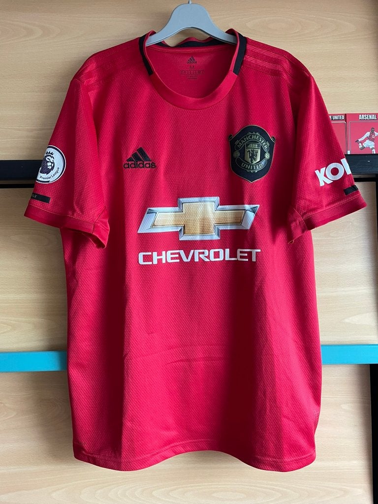 Manchester United Adidas Voetbalshirt Maat M, Maat 48/50 (M), Ophalen of Verzenden, Zo goed als nieuw, Adidas
