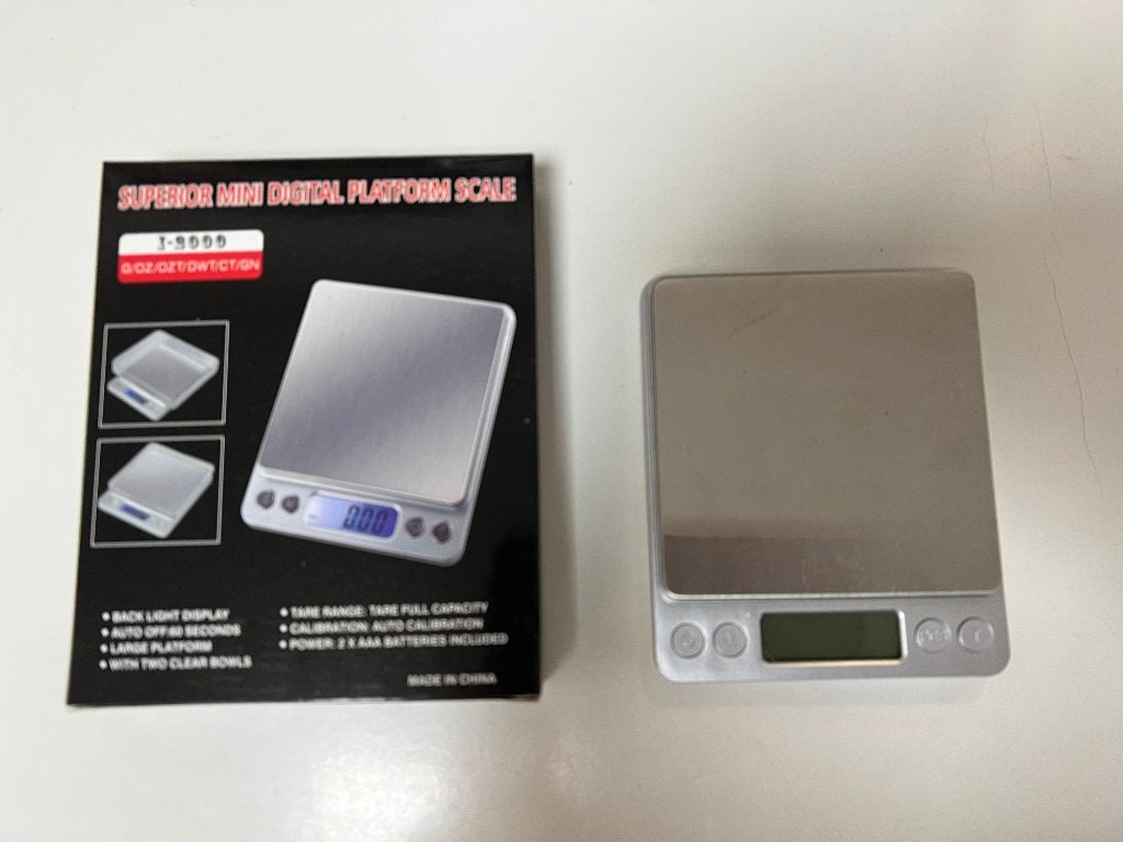 Digitale Keukenweegschaal Max 500g en precisie 0.01g, Precisieweegschaal, S, Nieuw, Ophalen of Verzenden